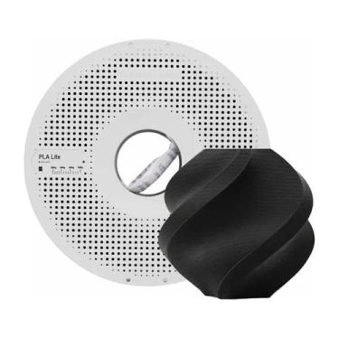 Imagem de Filamento Bambu Lab PLA Lite Preto Com Carretel Reutilizável, 1,75mm A