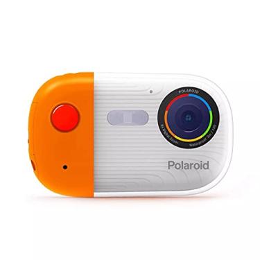 Imagem de Câmera Polaroid subaquática Wave 18 MP 4K UHD com LCD e USB para vídeos e fotos - Laranja