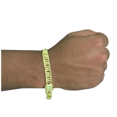 Imagem de Pulseira Bracelete Grumert top banhada a ouro