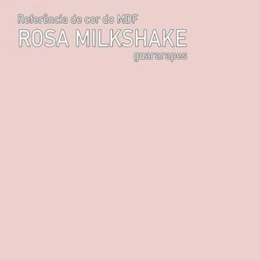 Imagem de Estante De Ferro Com Madeira Estante Left Rosa Milkshake - 2,00X0,40X2