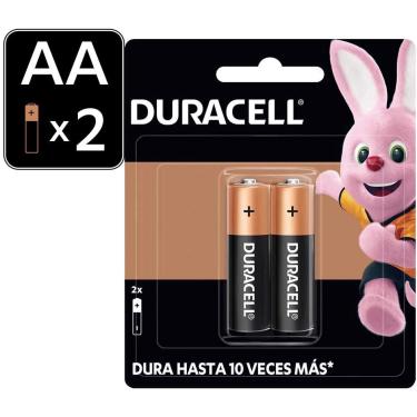 Imagem de Pilha alcalinas duracell AA/2 C/2