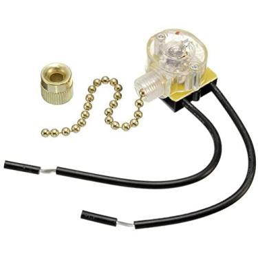 Imagem de Ventilador de teto universal para luz de parede, corrente de tração, controle de interruptor de latão, agradáveis e atraentes, correntes de puxar para ventilador de teto