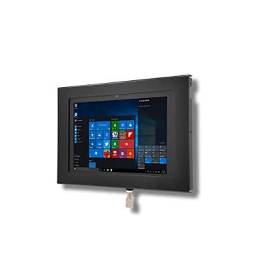 Imagem de TABcare Capa de metal antifurto com trava para tablet Samsung Galaxy TAB A9+ 11 polegadas para quiosque, POS, loja, exibição, relógio de ponto (TAB A9+ 11, preto)