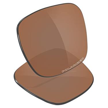 Imagem de Galvanic Lentes de reposição para óculos de sol Oakley Holbrook XL OO9417 - Âmbar Polarizado Elite