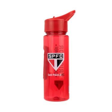Imagem de Garrafa Plástico Canudo 700Ml - São Paulo Spfc - Mileno