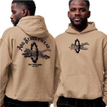 Imagem de Blusa Moletom Com Capuz‎ Tiger Abs Streetwear Since 2019-Unissex