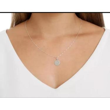 Imagem de Colares Colar Gargantilha Feminino/ Masculino Pingente Cruz Fé Vida Pé