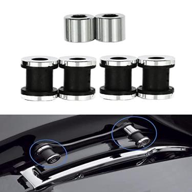 Imagem de XYZMT Sissy Bar Rack Kit de ferragens de ancoragem de 4 pontos serve para Harley Davidson Touring Road King, Street Glide, Electra Glide, Road Glide, 2009-2022 09-22