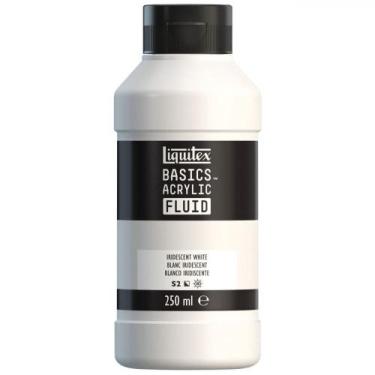 Imagem de Tinta Acrílica Liquitex Basics Fluid 250ml Iridescent White, Fluid
