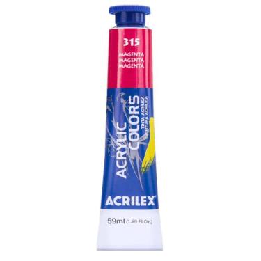 Imagem de Tinta acrylic colors acrilex 59ml escolha a cor, 315 - MAGENTA