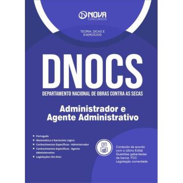 Imagem de Apostila DNOCS 2024 - Administrador e Agente Administrativo - Nova Con