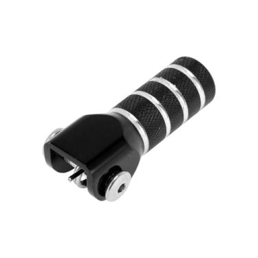 Imagem de A ABSOPRO Pegs pretos de apoio para os pés de motocicleta para Yamaha YZF Cilindro quadrado Descanso de pé Peg Peg Footboards liga de alumínio 1 peça