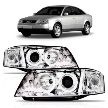 Imagem de Par Farol Audi A6 2001 2002 2003 2004 Limousine - TYC