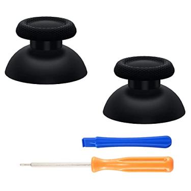 Imagem de eXtremeRate Joystick de substituição preto para PS5, controlador PS4, joystick analógico para controle Playstation 5 PS4/PS4 Pro/PS4 Slim