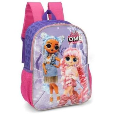 Imagem de Mochila de Costas Luxcel OMG Lol Roxo-Feminino