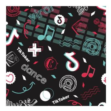 Imagem de Tnt Estampado Tiktoker - 5 Metros