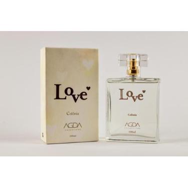 Imagem de Colonia Love - AGDA Cosméticos, Branco, 100ml