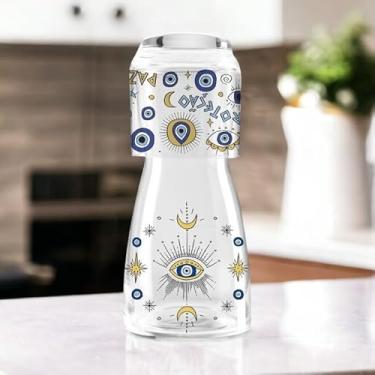 Imagem de Moringa Vidro Copo Olhos Gregos