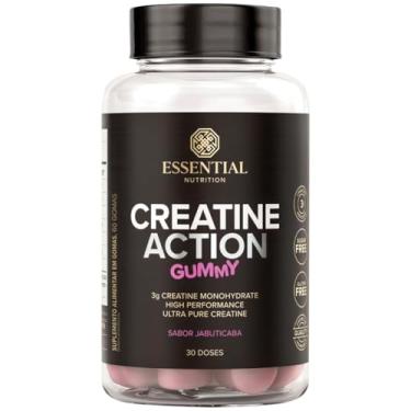 Imagem de Creatine Action Gummy Essential Nutrition 60 Gomas Jabuticaba