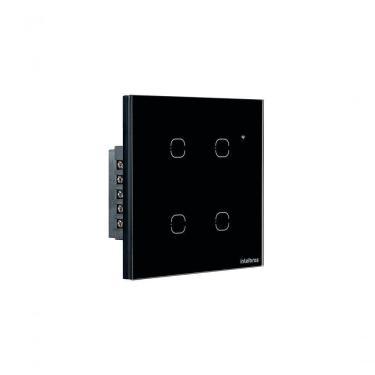Imagem de Interruptor Smart Wi-fi Touch 4 Teclas Preto Ews 1004 4850028