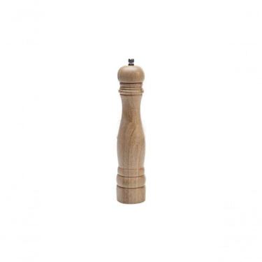Imagem de Moedor Para Pimenta E Sal 26,4 Cm Madeira - Parma - Brinox ø 5,5x26,4 