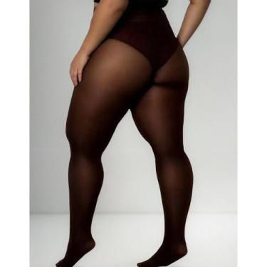 Imagem de Meia Calça Plus Size Fio 40 Opaca Trifil 6101 casapaula, Preto, 2XG