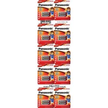Imagem de Pilha Alcalina 1,5V AAA LR03 (C/20 Pilhas) Panasonic BLI 20
