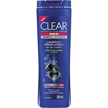 Imagem de Shampoo Clear Anticaspa Limpeza Profunda, Men, 200ml