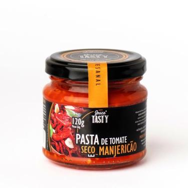 Imagem de Pasta de tomate seco com manjericão 120g - SAUCE TASTY