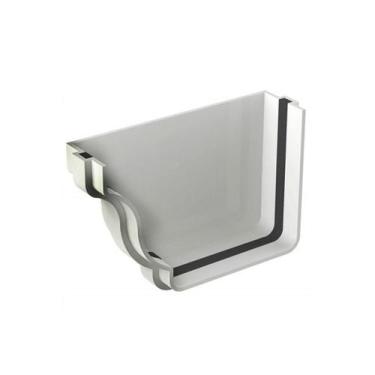 Imagem de Cabeceira Esquerda para Calha Aquapluv Style Branca - Tigre - Acessóri