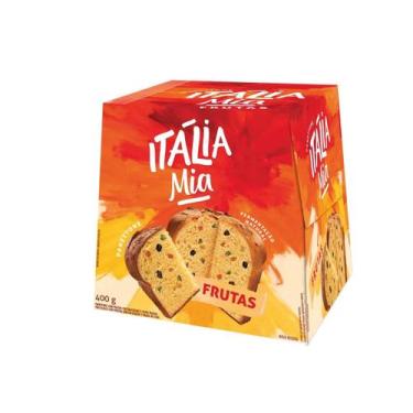 Imagem de Panetone de frutas italia mia sem lactose vegano 400 gr - ROMANATO