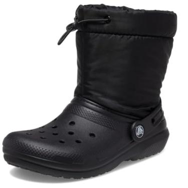 Imagem de CROCS Classic Lined Neo Puff Boot - Black/Black - M5W7 , 206630-060-M5W7, Unisex Adult , Black/Black , M5W7