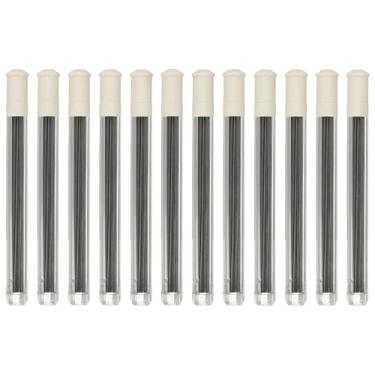 Imagem de PATIKIL 240 peças de grafite mecânico 2B, refil de grafite preto de 0,7 mm, refil de lápis resistente à quebra para materiais de escrita, branco