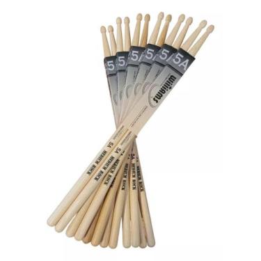 Imagem de Baqueta Williams Classic 5A American Hickory Jazz 6 pares
