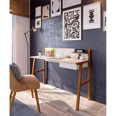 Imagem de Escrivaninha Ambiente Job Off White - Imcal