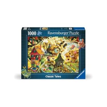 Imagem de Puzzle 1000 Peças Os Três Porquinhos Ravensburger 12001004