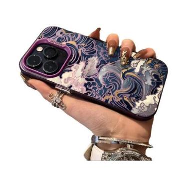 Imagem de Capa De Celular Criativa Ocean Waves Ukiyo-e Para Xiaomi POCO X7 X6 X5