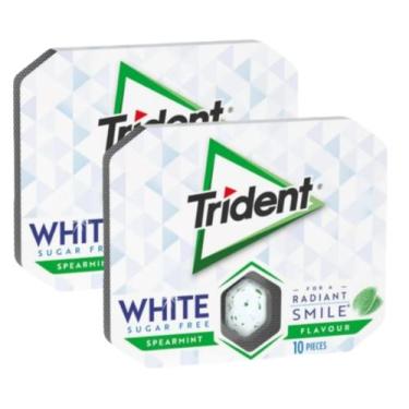 Imagem de Chiclete Trident Dental Care White Spearmint Importado - 2 un