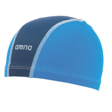 Imagem de Arena Jr. Unix Touca de natação de nylon (azul-royal/marinho/branco, tamanho único)