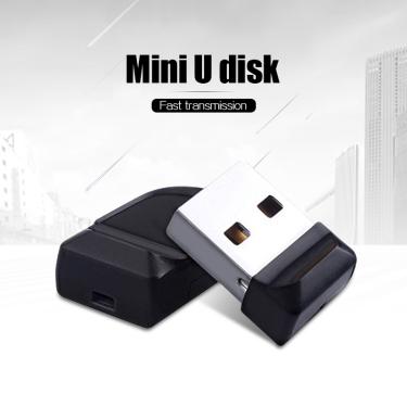 Imagem de Pen driver usb 2.0 de metal  mini pen drive 32gb 64 gb 16gb 128gb de memória  armazenamento externo