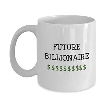 Imagem de Caneca Future Billionaire – Caneca de café de cacau quente divertido – ideia de de Natal