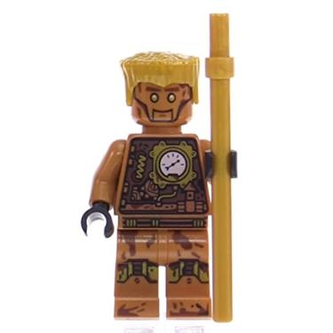 Imagem de LEGO Ninjago: Echo Zane Minifigure Nindroid with Gold Staff (70594)