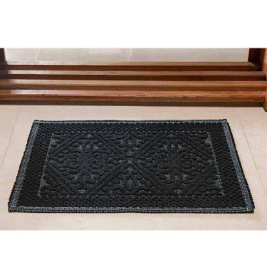 Imagem de Tapete Vermont 0,50 x 0,80 Des 003 Preto Niazitex