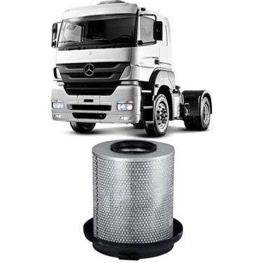 Imagem de Filtro Ar Mercedes Benz Axor 2826 6.4 2006 A 2011 Metal Leve