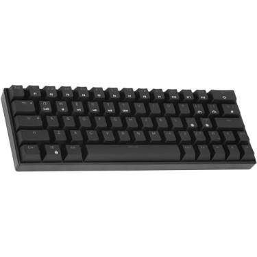 Imagem de Teclado mecânico para jogos, teclado preto para computador, escritório, casa, jogos/542 (Size : Red Switch)