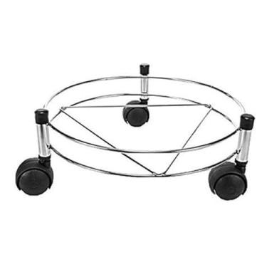 Imagem de Bellar, Suporte Para Botijão De Gás E Vaso De Planta Em Aço Inox