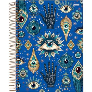 Imagem de Caderno Espiral Univ CD 10 Matérias 160 Fls Mystic Olhos FSC - Jandaia