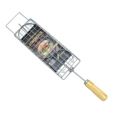 Imagem de Grelha Para Hambúrguer Gourmet Multiuso Aros Inox Marivent