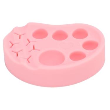 Imagem de Paleta de Cores de Silicone, Ferramenta de Elevação de Cílios Com Bandeja Multifuncional para Misturar, Misturar e Organizar, Adequada para Permanente de Elevação de Cílios (PINK)