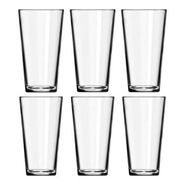 Imagem de Jogo Com 6 Copos De Vidro 350 Ml Cairo Sm - Nadir Figueiredo, 350 ml, 